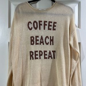 Coffee beach repeat long sleeve